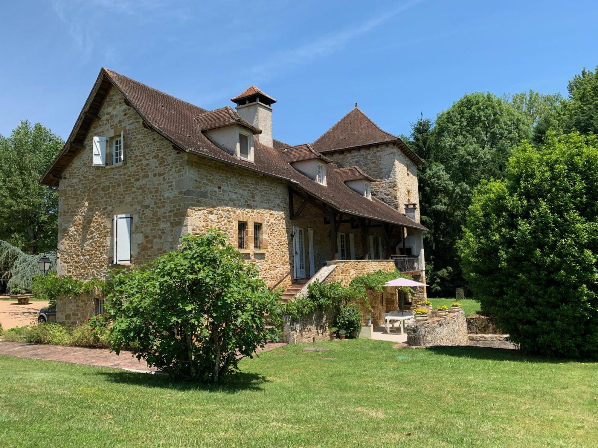 Bed and Breakfast Le Moulin Du Boisset Saint-Denis-lès-Martel Exterior foto