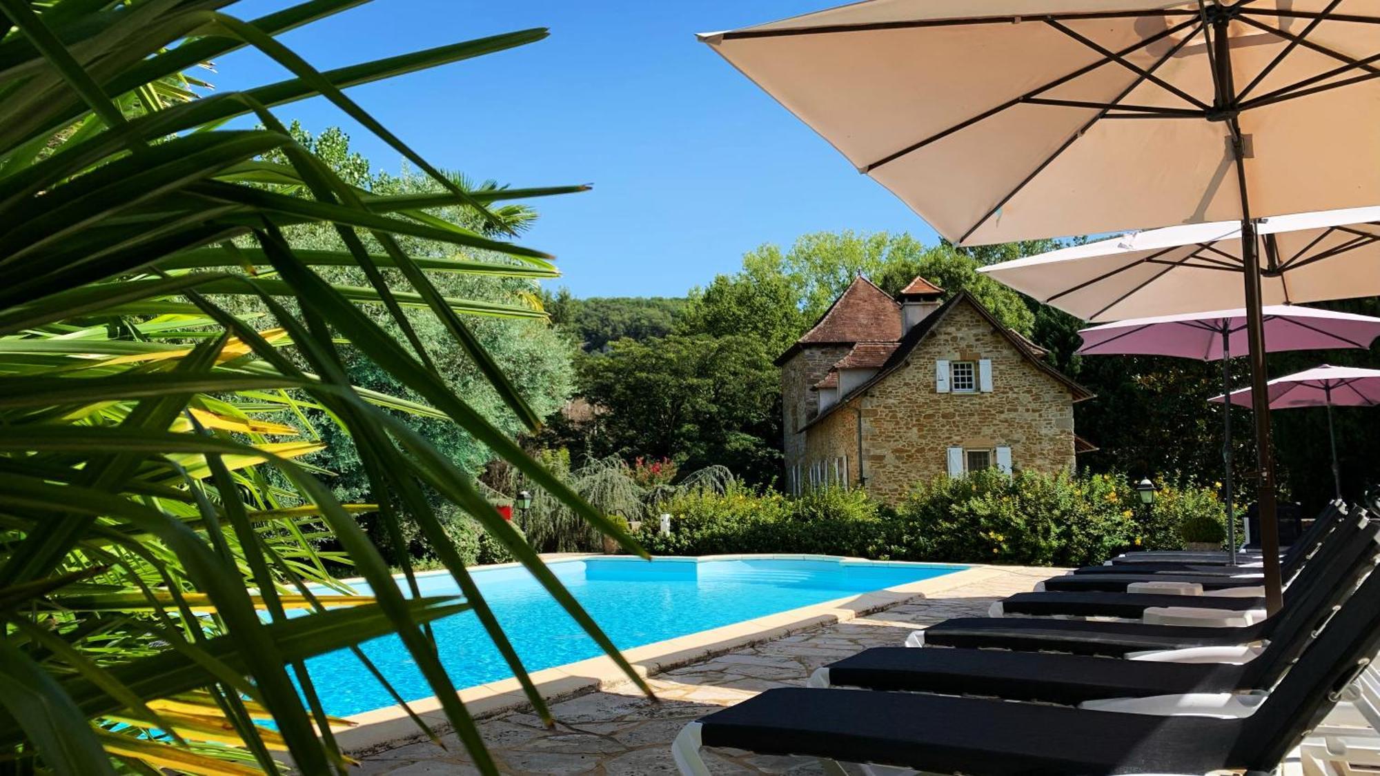 Bed and Breakfast Le Moulin Du Boisset Saint-Denis-lès-Martel Exterior foto